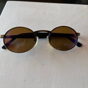 Revo Round Sunglasses 962 010 Brown Gradient Lenses Made in Japan Vintage